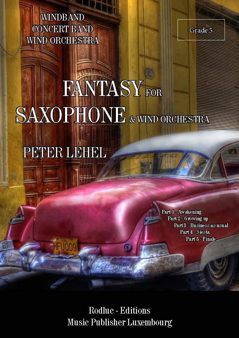 Fantasy for Saxophone and Wind Orchestra - click here