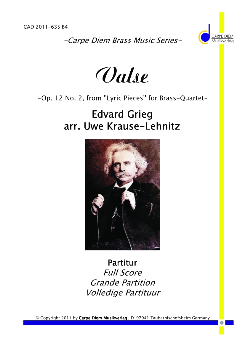 Valse from 'Lyric Pieces' - click here