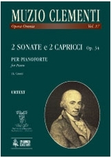 2 Sonatas and 2 Capricci Op. 34 for Piano - click here