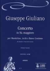 Concerto in B flat maj for Mandolin, Strings and Continuo - click here