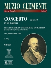 Concerto Op. XII for Piano (Harpsichord) and Orchestra - click here