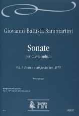 Sonatas for Harpsichord #1: 18th century printed sources - click here