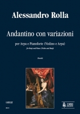 Andantino with Variations for Harp and Piano (Violin and Harp) - click here Andantino with Variations for Harp and Piano (Violin and Harp) - click here