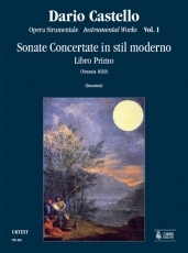 Instrumental Works #1: Sonate concertate in stil moderno for two and three-parts and Continuo [Score] - click here