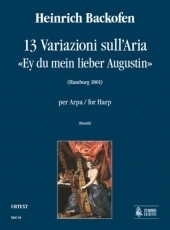 13 Variations on the Air 'Ey du mein lieber Augustin' for Harp - click here