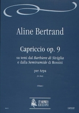 Capriccio on themes from Rossini's 'Barbiere di Siviglia' and 'Semiramide' for Harp - click here