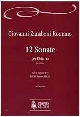 12 Sonatas for Guitar #2, Sonatas Nos. 7-12 - click here