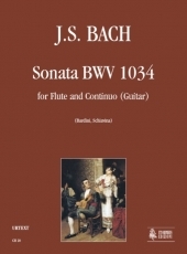 Sonata BWV 1034 for Flute and Guitar (Continuo) - click here Sonata BWV 1034 for Flute and Guitar (Continuo) - click here