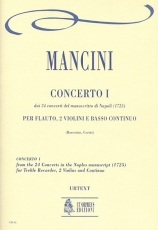 Concerto No.1 from the 24 Concertos in the Naples manuscript (1725) - click here