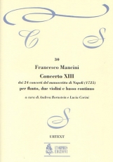 Concerto No.13 from the 24 Concertos in the Naples manuscript (1725) - click here