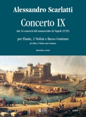 Concerto No.9 from the 24 Concertos in the Naples manuscript (1725) - click here