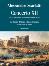 Concerto No.12 from the 24 Concertos in the Naples manuscript (1725) - click here