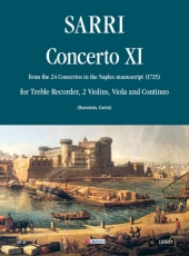 Concerto No. 11 from the 24 Concertos in the Naples manuscript (1725) - click here