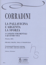 La Pallavicina, L'Argenta, La Sforza. 3 Instrumental four-part Canzonas (Venezia 1624) - click here