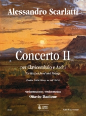 Concerto II, for Harpsichord and Strings - click here