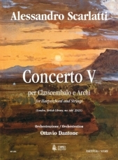 Concerto V, for Harpsichord and Strings - click here