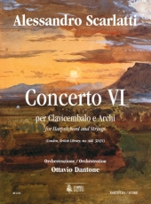 Concerto VI, for Harpsichord and Strings - click here