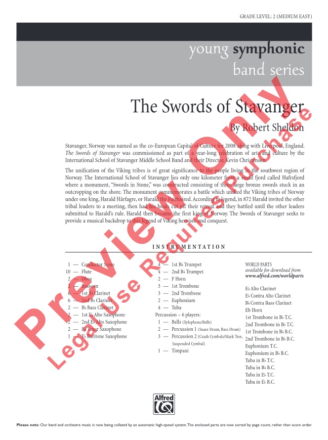 Swords of Stavanger, The - click here