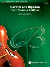 Gavotte and Rigadon from Suite in A Minor - click here Gavotte and Rigadon from Suite in A Minor - click here