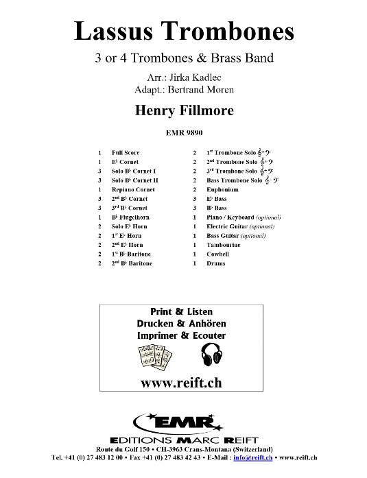 Lassus Trombones - click here