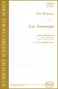 Lux Aurumque (Light and Gold) - click here
