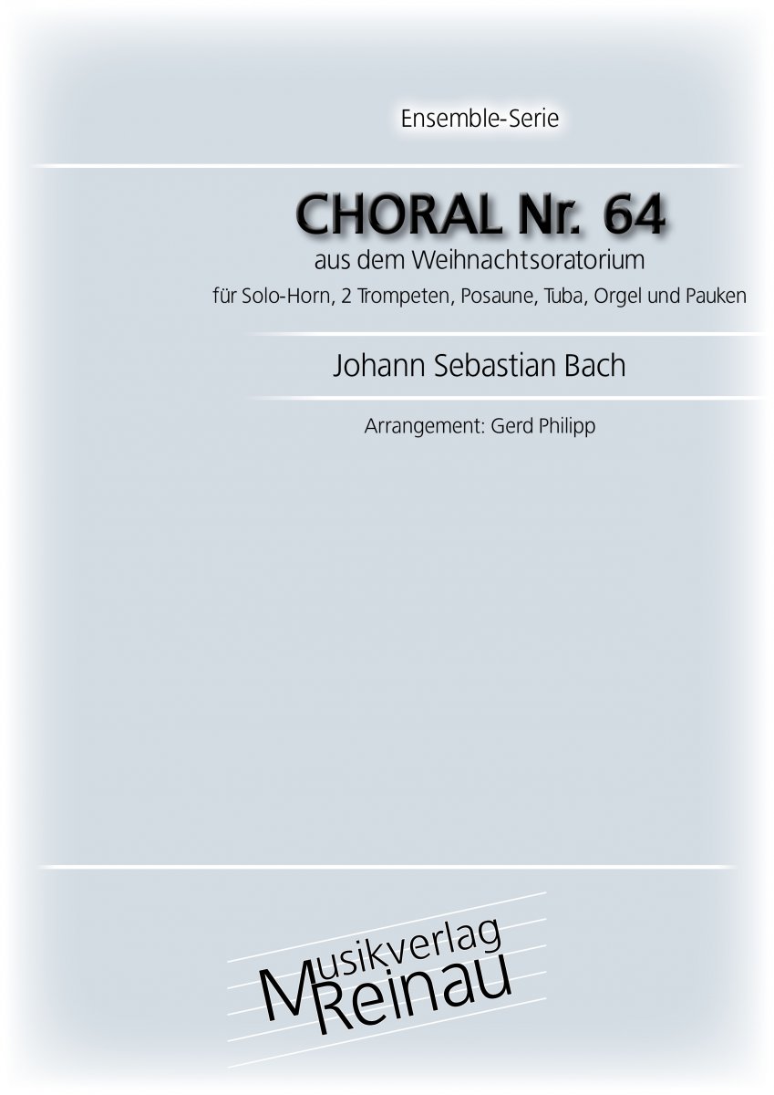 Choral #64 aus dem Weihnachtsoratorium - click here Choral #64 aus dem Weihnachtsoratorium - click here