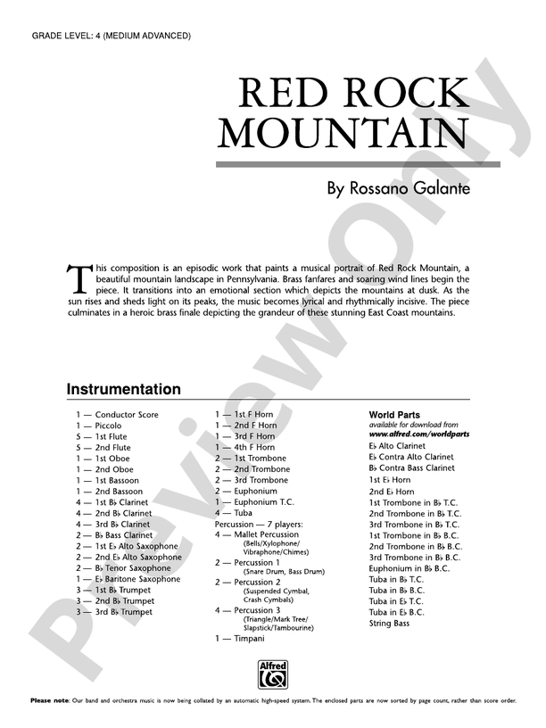 Red Rock Mountain - click here