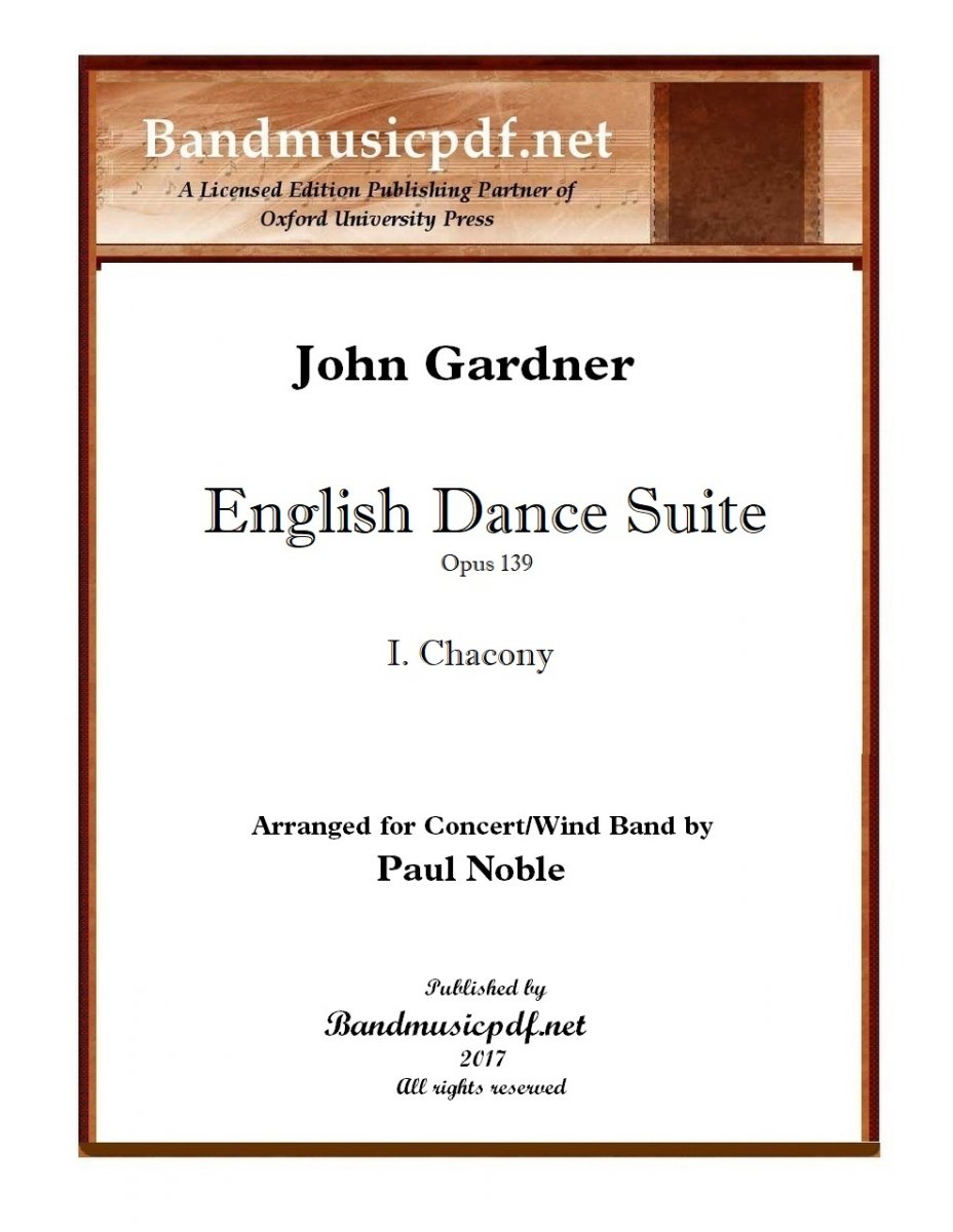 English Dance Suite #1 Chacony on a Golden Theme - click here English Dance Suite #1 Chacony on a Golden Theme - click here