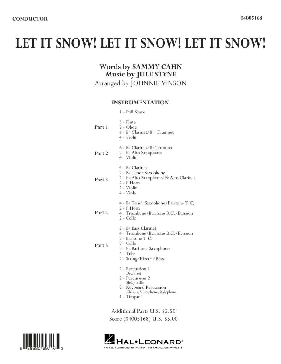 Let It Snow! Let It Snow! Let It Snow! - click here