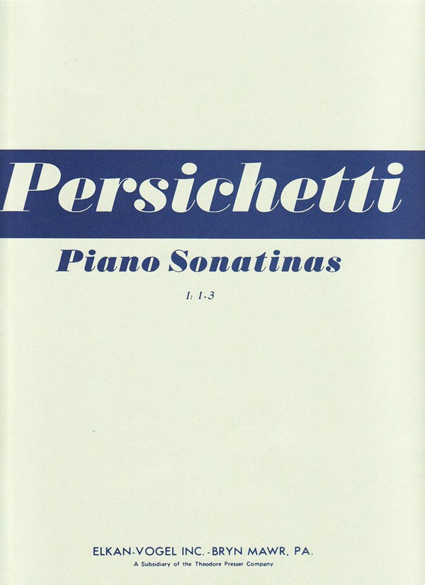 Piano Sonatinas  I (1-3) - click here