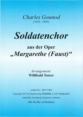 Soldatenchor (aus der Oper 'Faust') - click here