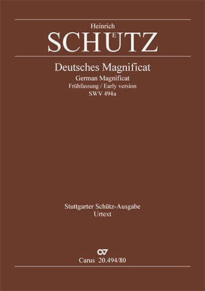 Deutsches Magnificat 'Meine Seele erhebt den Herrn' (Frühfassung) - click here Deutsches Magnificat 'Meine Seele erhebt den Herrn' (Frühfassung) - click here