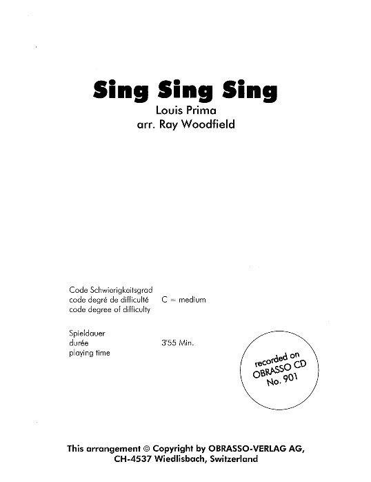 Sing, Sing, Sing - click here