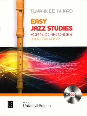 Easy Jazz Studies for Alto Recorder - click here
