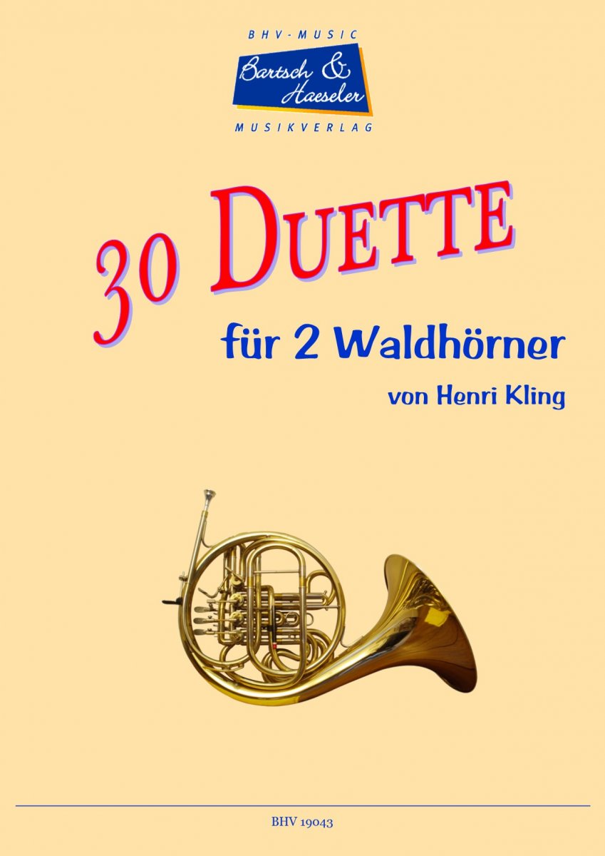30 Duette f. 2 Horn in F - click here