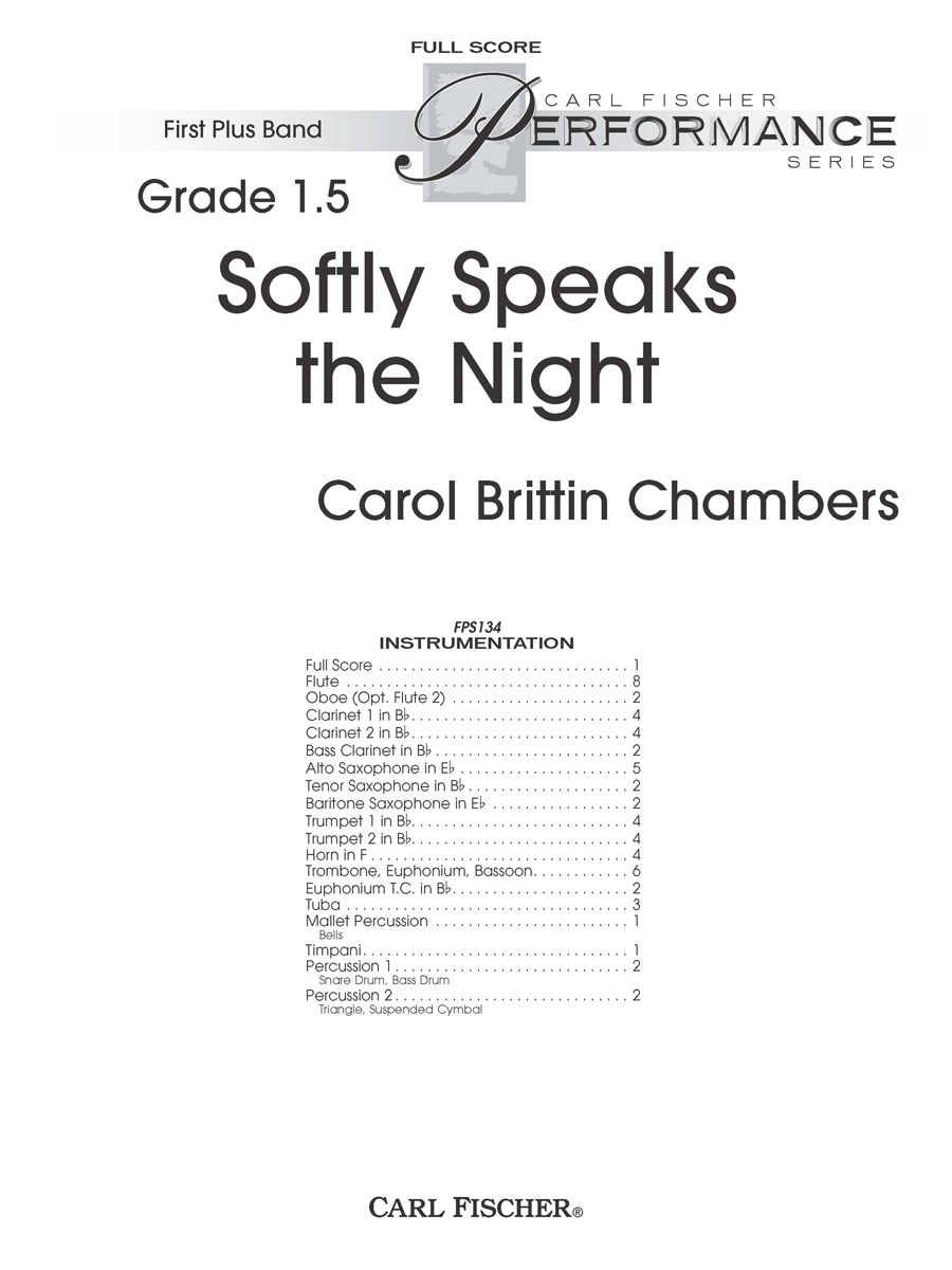 Softly Speaks the Night - click here