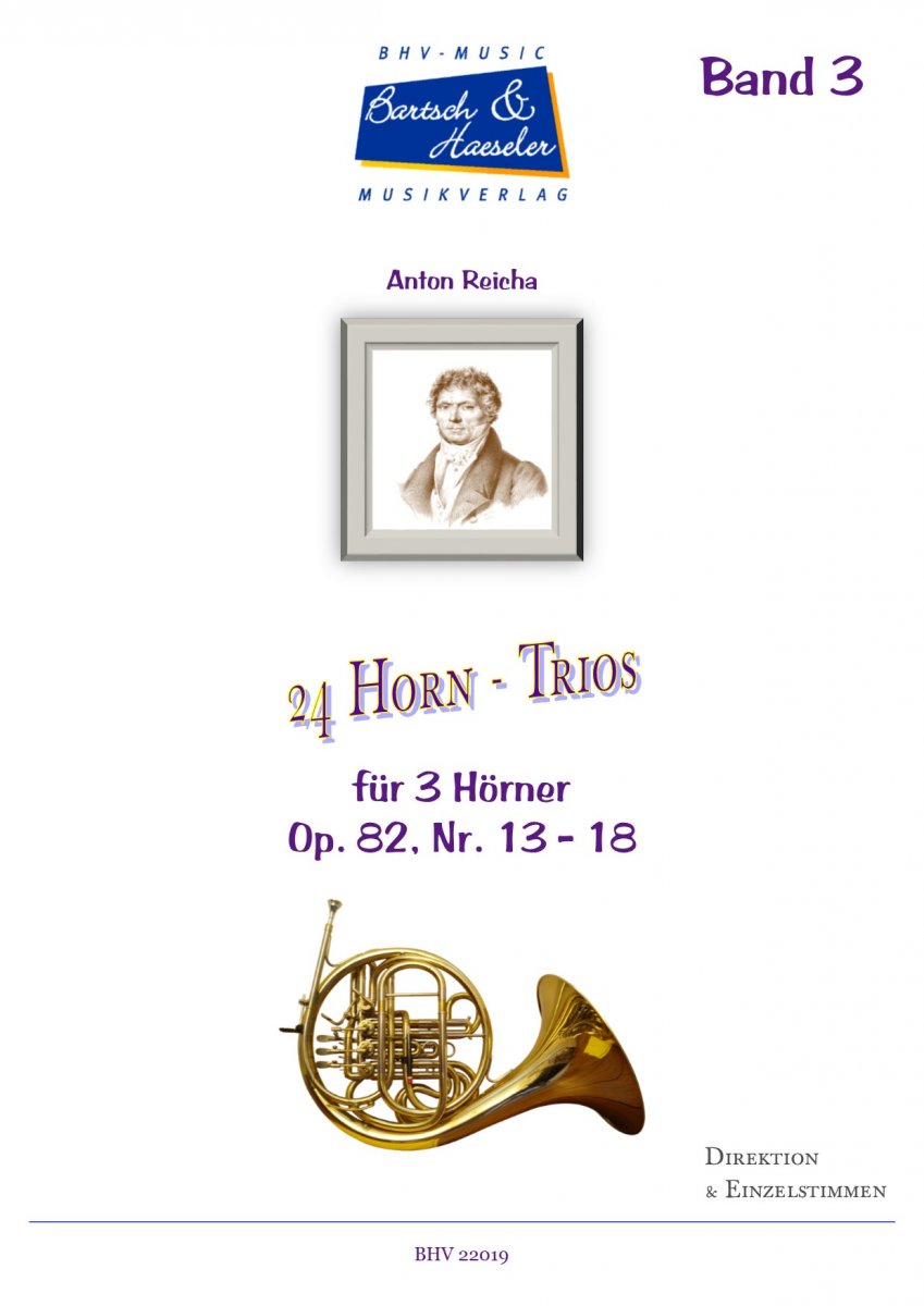 24 Horn -Trios Op. 82 (Nr. 13 - 18) - click here 24 Horn -Trios Op. 82 (Nr. 13 - 18) - click here