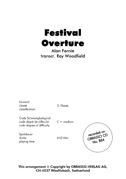 Festival Overture - click here