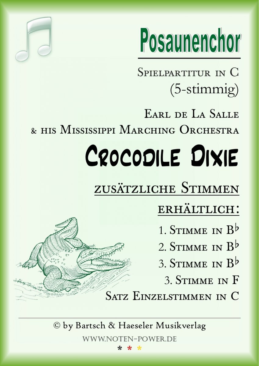 Crocodile Dixie - click here Crocodile Dixie - click here