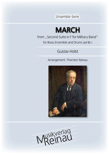 March from "Second Suite in F for Military Band" - click here