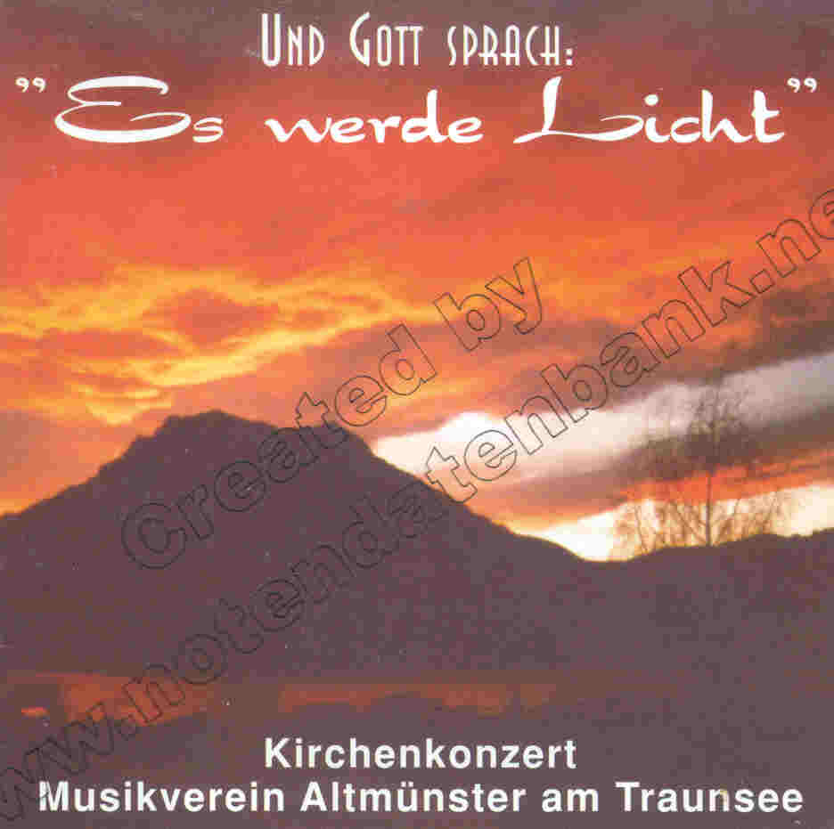 Und Gott sprach: es werde Licht - click here