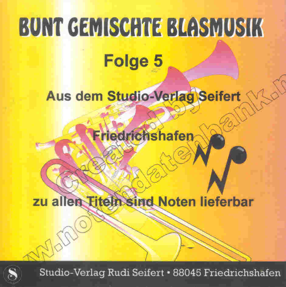 Bunt gemischte Blasmusik #5 - click here