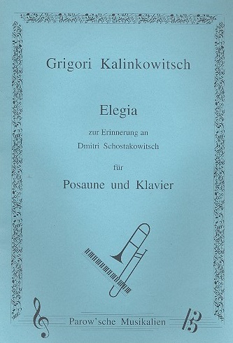Elegia (in memory of Dmitri Shostakovich) - click here Elegia (in memory of Dmitri Shostakovich) - click here