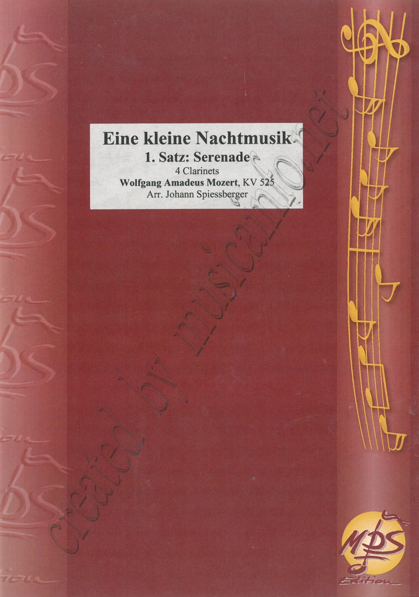 Eine kleine Nachtmusik, 1.Satz: Serenade - click here Eine kleine Nachtmusik, 1.Satz: Serenade - click here