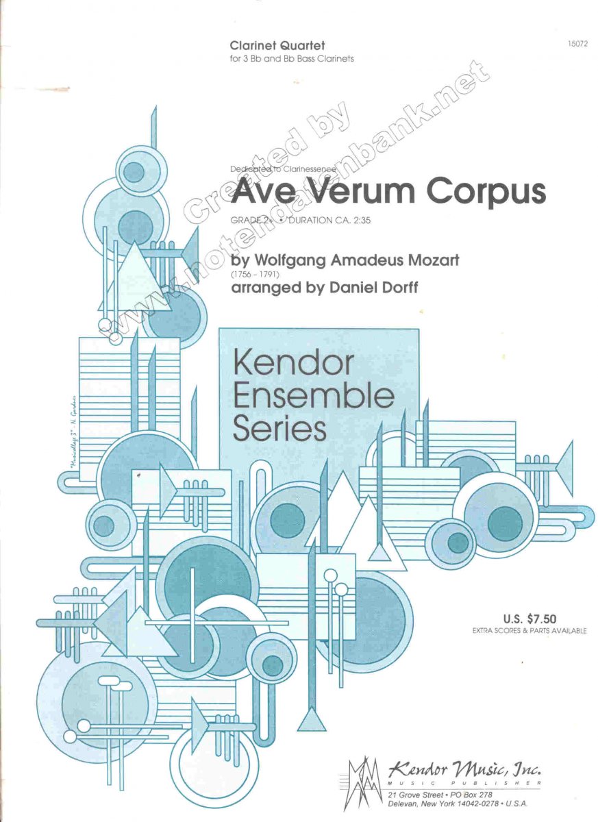 Ave Verum Corpus - click here