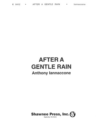 After a Gentle Rain - click here