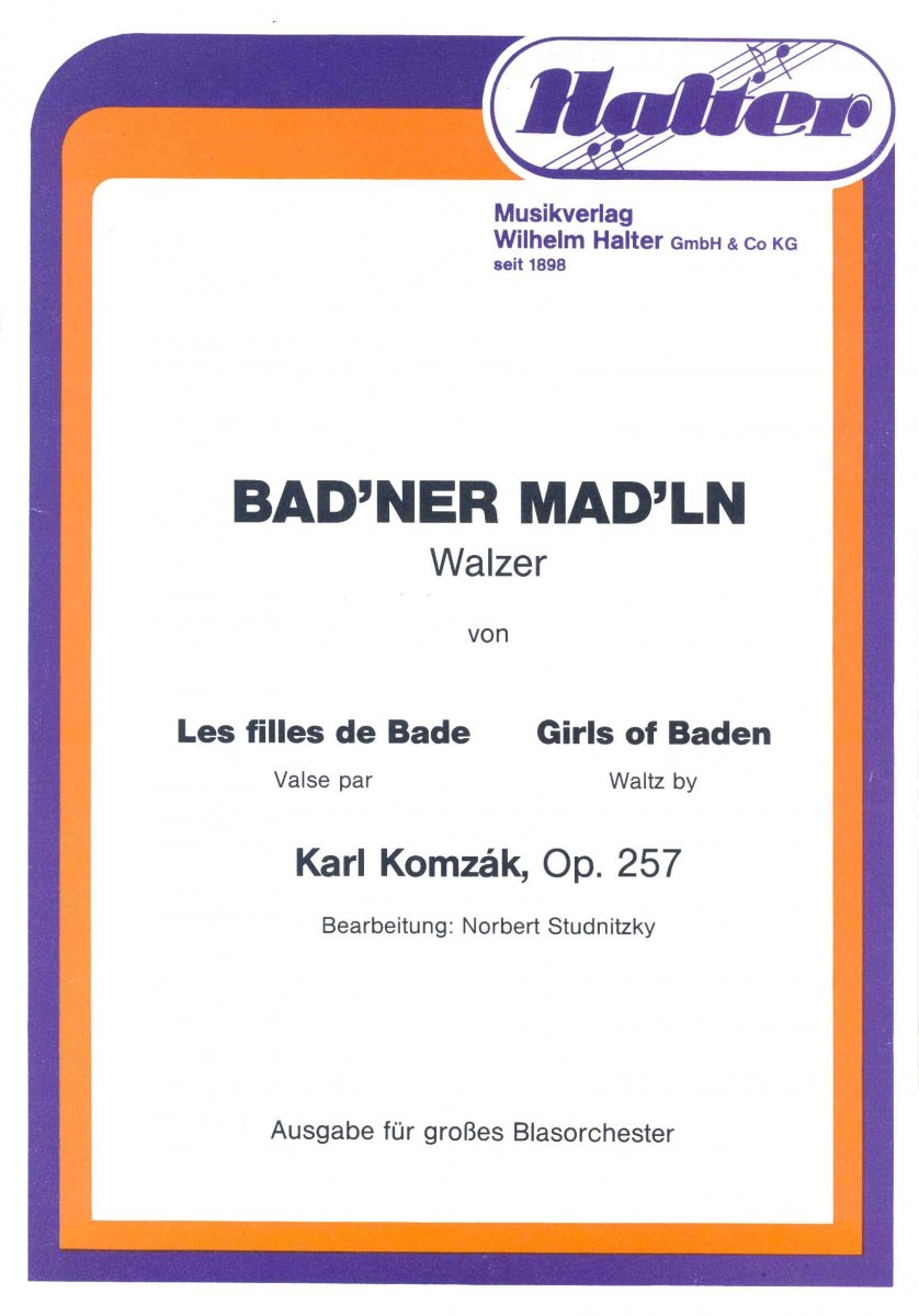 Bad'ner Mad'ln - click here