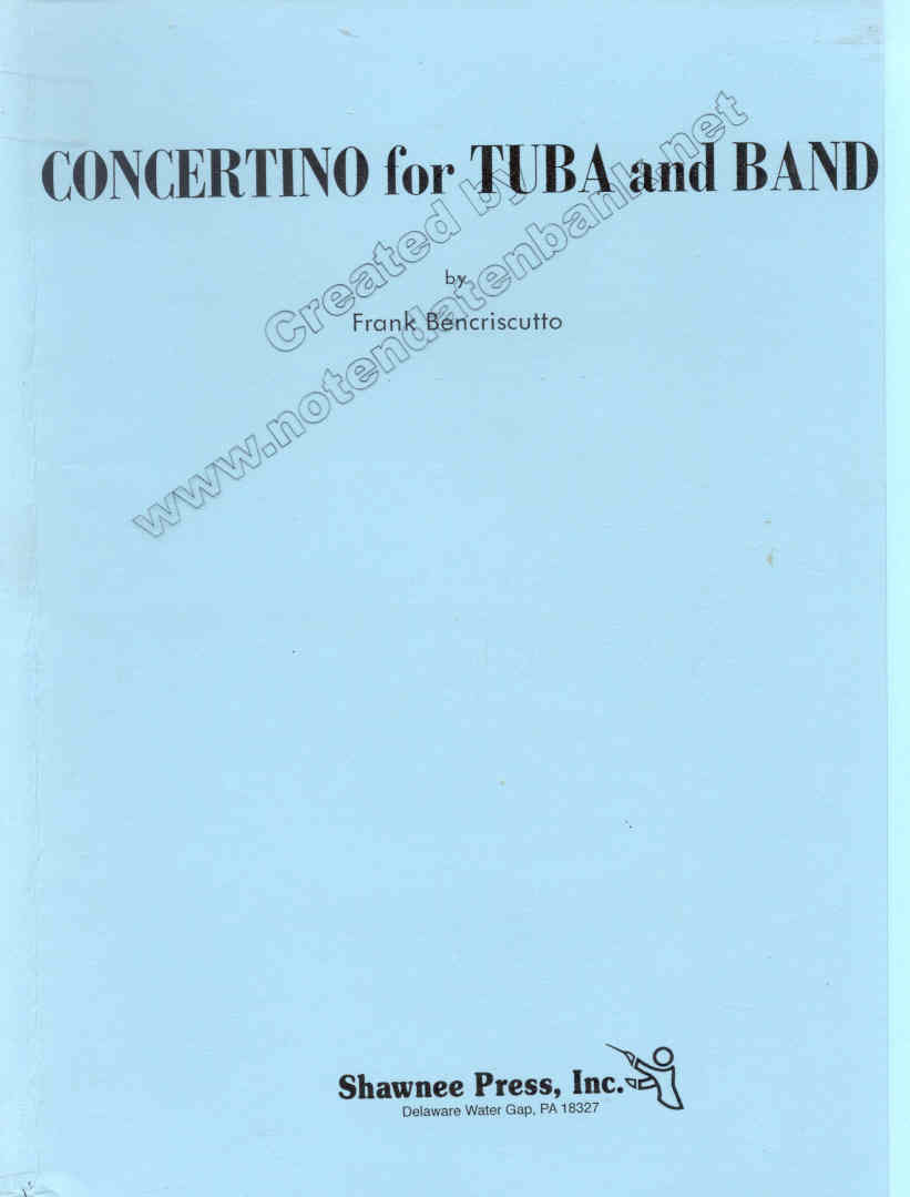 Concertino for Tuba and Band - click here Concertino for Tuba and Band - click here