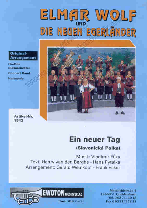 Slavonicka Polka (Ein neuer Tag) - click here Slavonicka Polka (Ein neuer Tag) - click here