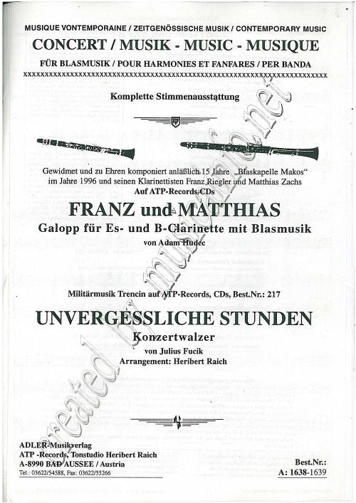 Franz und Matthias - click here